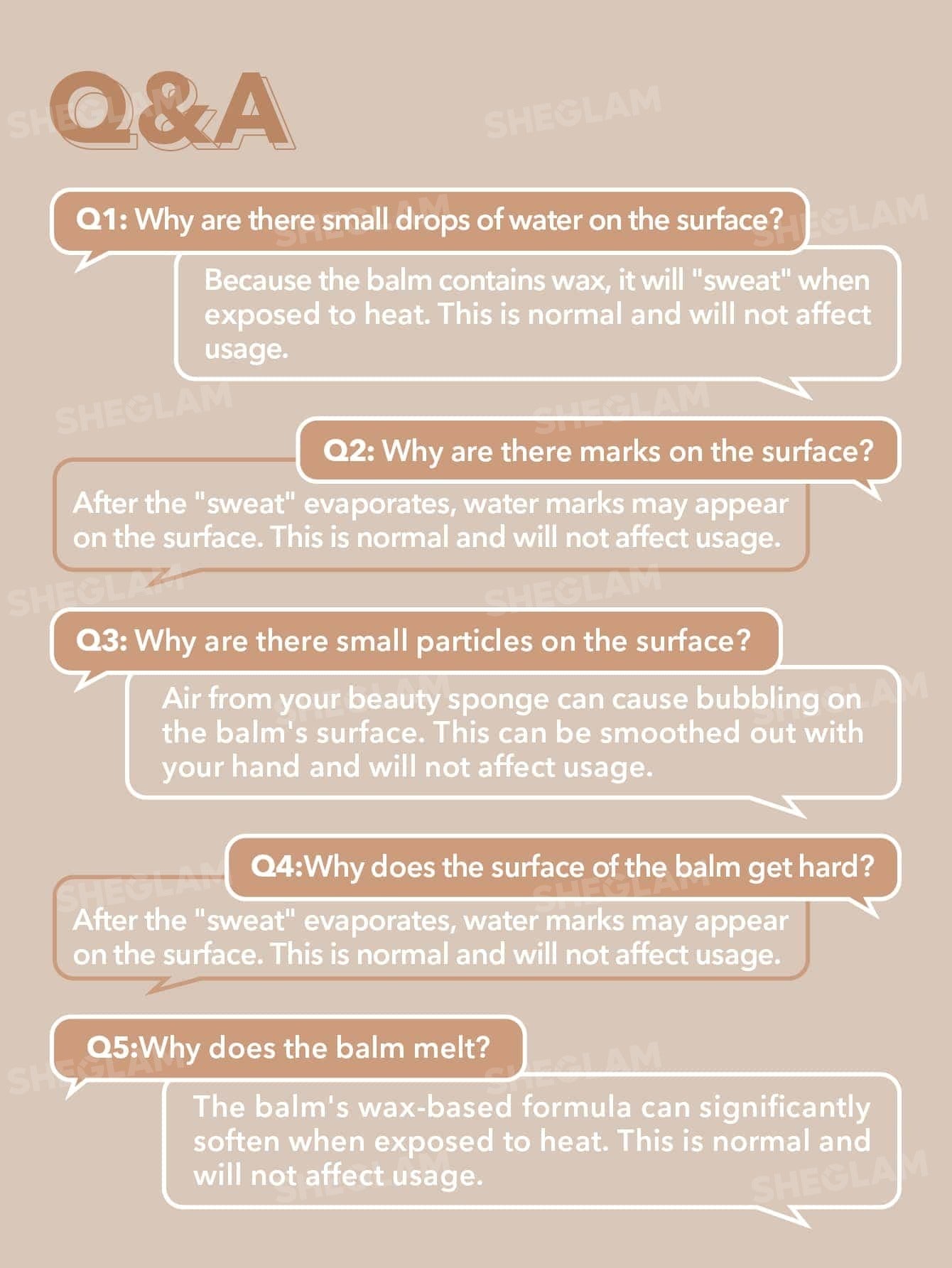 Sheglam Full Coverage Foundation Balm with hyaluronic acid