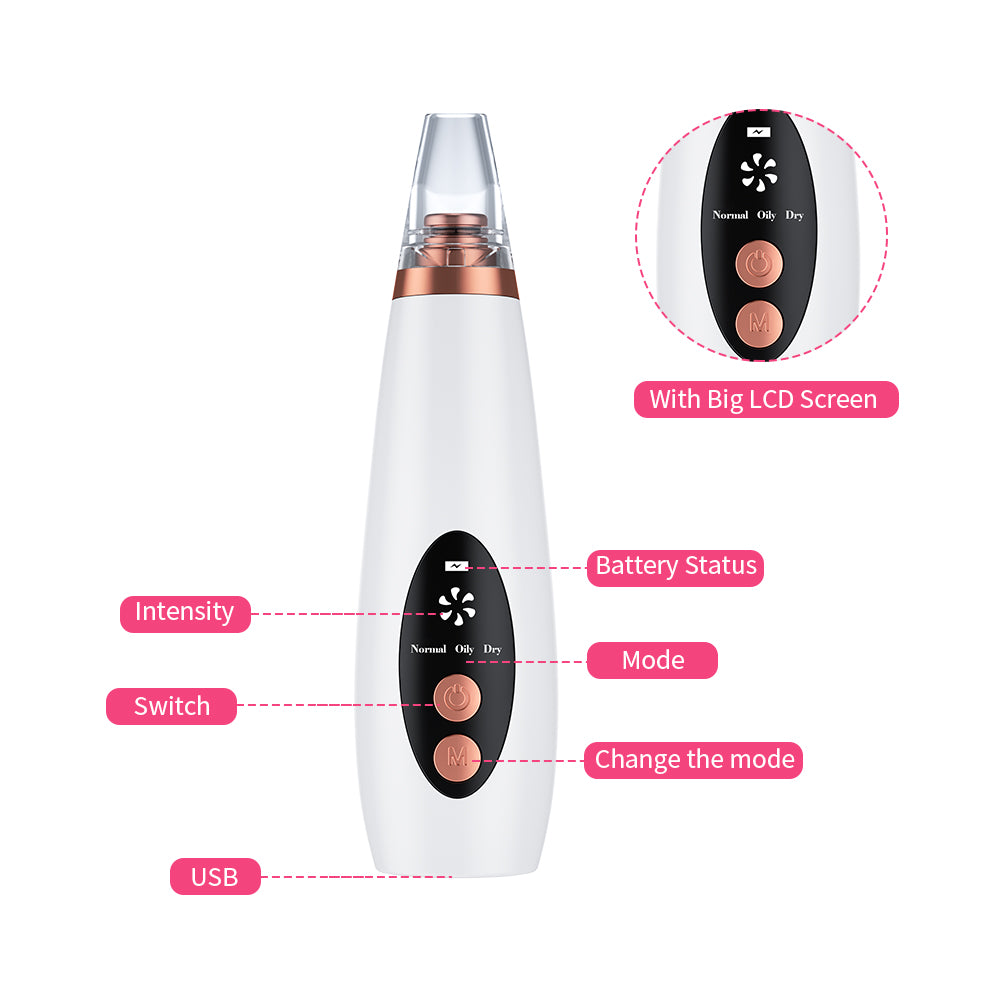 Rechargeable Blackhead Remover Vacuum