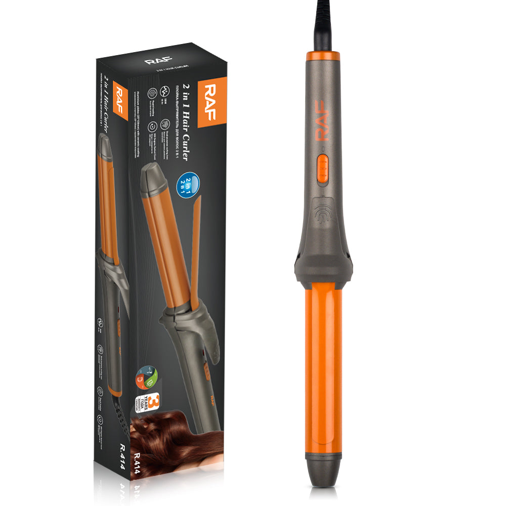 2 in 1 hair curler for curling and styling hair easily at home