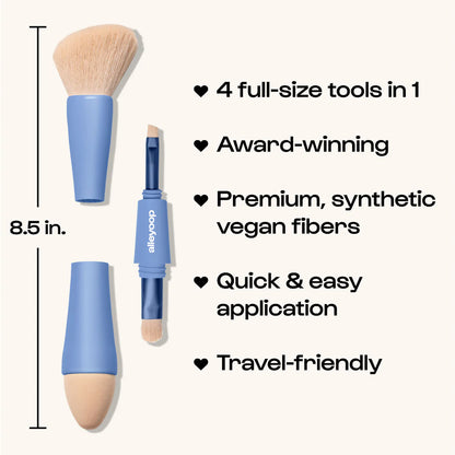 Alleyoop Multi-Tasker 4-in-1 Makeup Brush