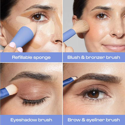 Alleyoop Multi-Tasker 4-in-1 Makeup Brush