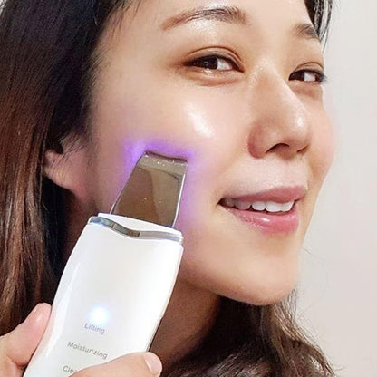 Ultrasonic Skin Scrubber Facial Spatula