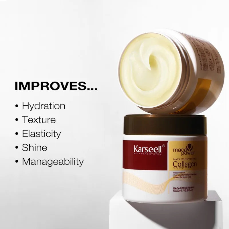 Karseell Hair Mask for Dry &amp; Damaged Hair – Deep Repair &amp; Smooth Shine